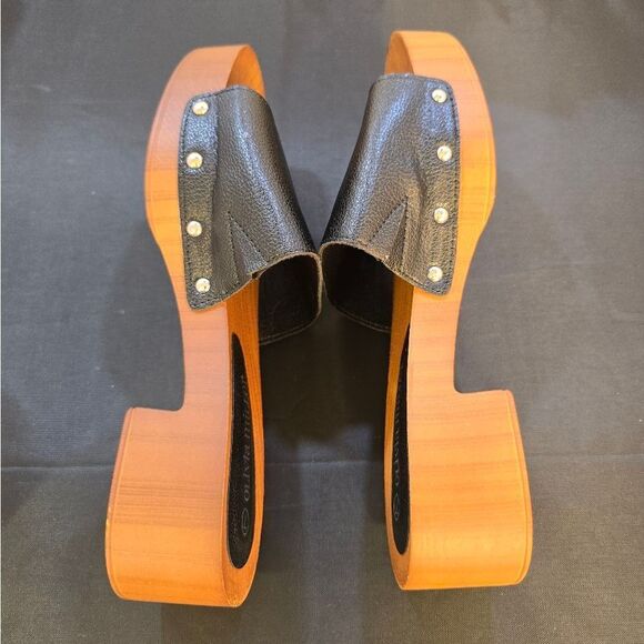 BRAND NEW OLIVER MILLER WOMEN'S HEELS SLIP-ON OPEN-TOE PLATFORM SANDAL - Picture 4 of 13